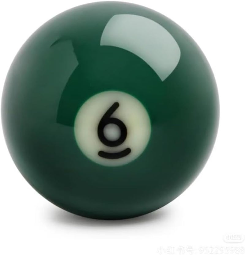 Ovewibi Replacement Billiards Ball, 2-1/4" Regulation Size, Object Balls with Cue Ball & Billiard #8 Ball, Standard Billiards Ball Accessories - Image 1